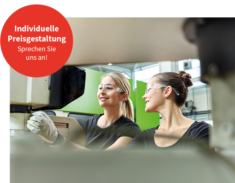 Individuelle Preisgestaltung. Sprechen Sie uns an!